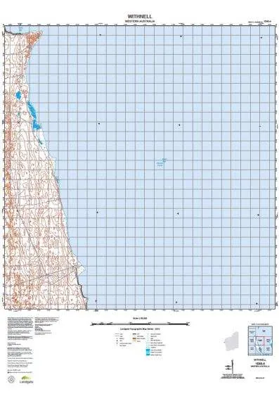 1546-4 Withnell Topographic Map by Landgate (2015)