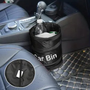 1pc Hangable Car Trash Bin  Convenient Seat Back Storage