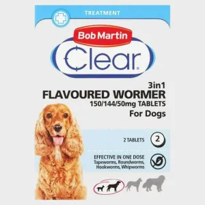 3 in 1 Dewormer Tablets for Dogs