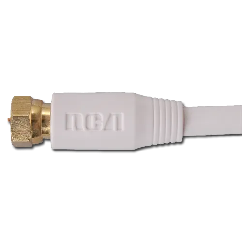 3FT WHITE RG6 CABLE