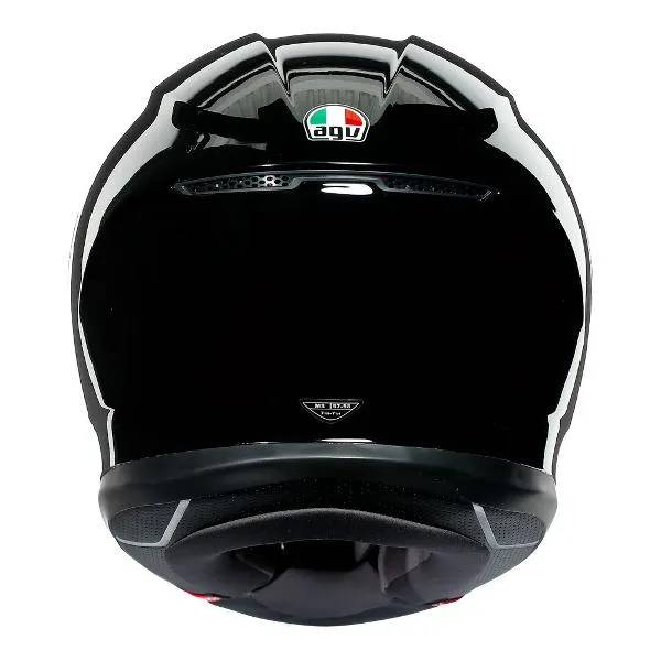 AGV K-6 Motorcycle Full Face Helmet - Black