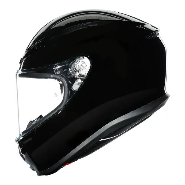 AGV K-6 Motorcycle Full Face Helmet - Black