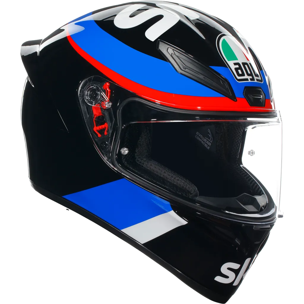 AGV K1-S E2206 Full Face Motorcycle Helmet - VR46 Rossi Replicas