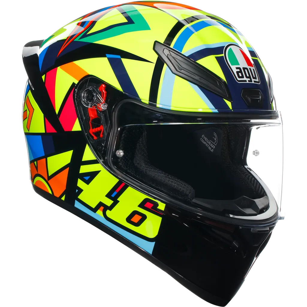 AGV K1-S E2206 Full Face Motorcycle Helmet - VR46 Rossi Replicas