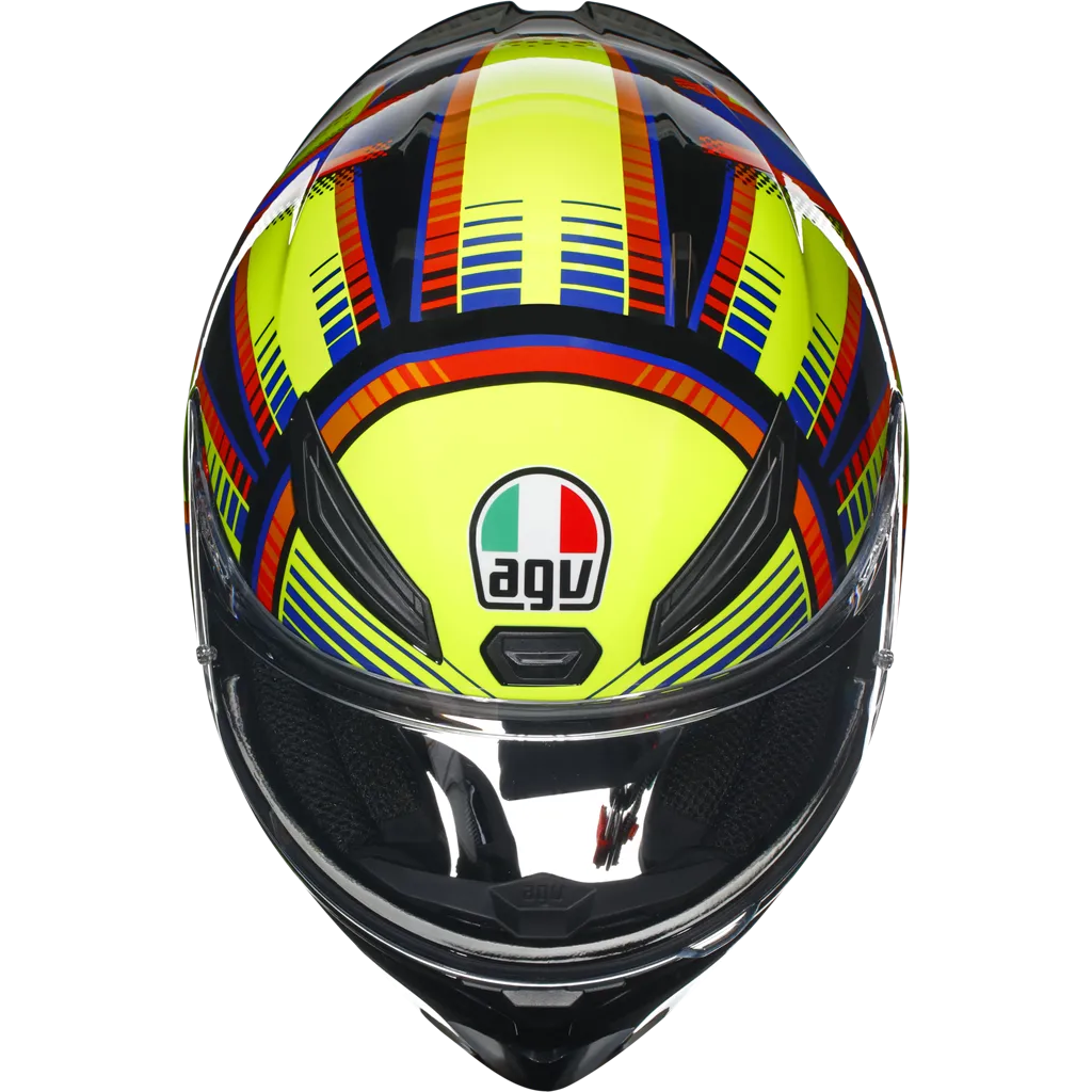 AGV K1-S E2206 Full Face Motorcycle Helmet - VR46 Rossi Replicas