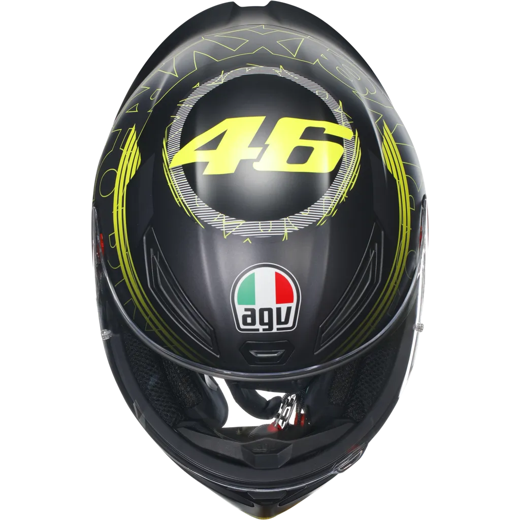 AGV K1-S E2206 Full Face Motorcycle Helmet - VR46 Rossi Replicas