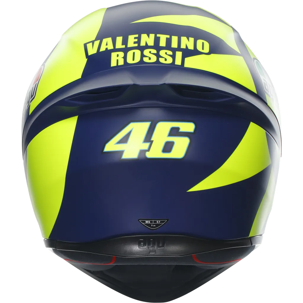 AGV K1-S E2206 Full Face Motorcycle Helmet - VR46 Rossi Replicas