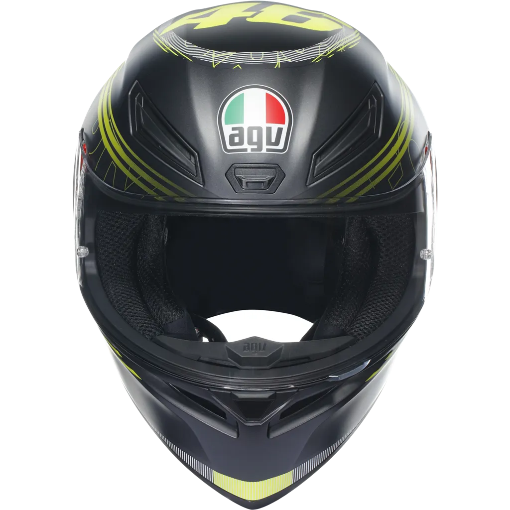 AGV K1-S E2206 Full Face Motorcycle Helmet - VR46 Rossi Replicas