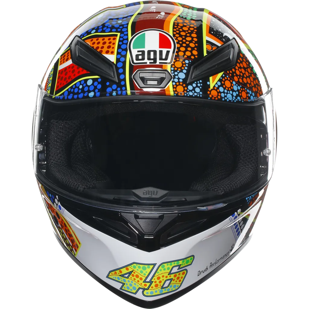 AGV K1-S E2206 Full Face Motorcycle Helmet - VR46 Rossi Replicas