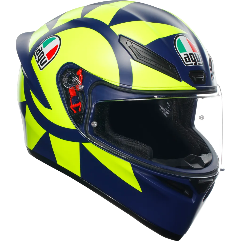 AGV K1-S E2206 Full Face Motorcycle Helmet - VR46 Rossi Replicas