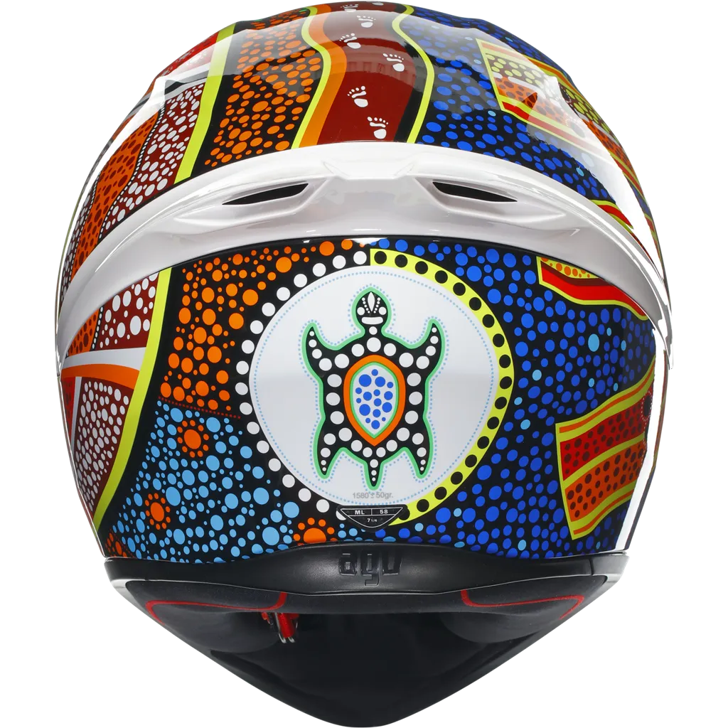 AGV K1-S E2206 Full Face Motorcycle Helmet - VR46 Rossi Replicas