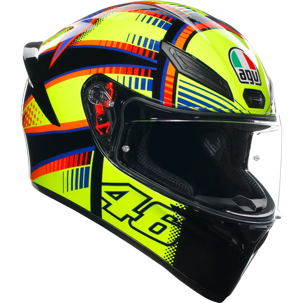 AGV K1-S E2206 Full Face Motorcycle Helmet - VR46 Rossi Replicas