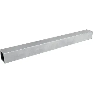 Allstar Performance 3/4 in Square Aluminum Tubing - 0.125 in Wall Thickness - 7-1/2 ft Long