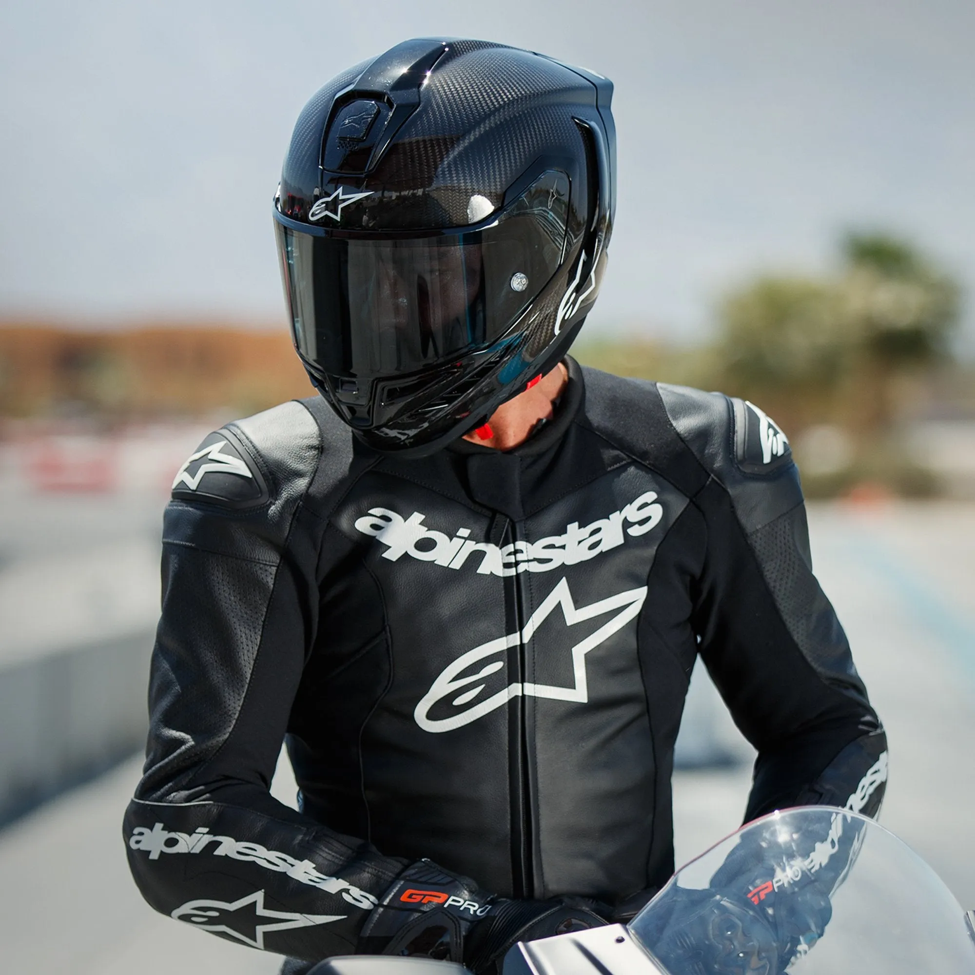 Alpinestars Supertech R10 Solid FIM Carbon Helmet