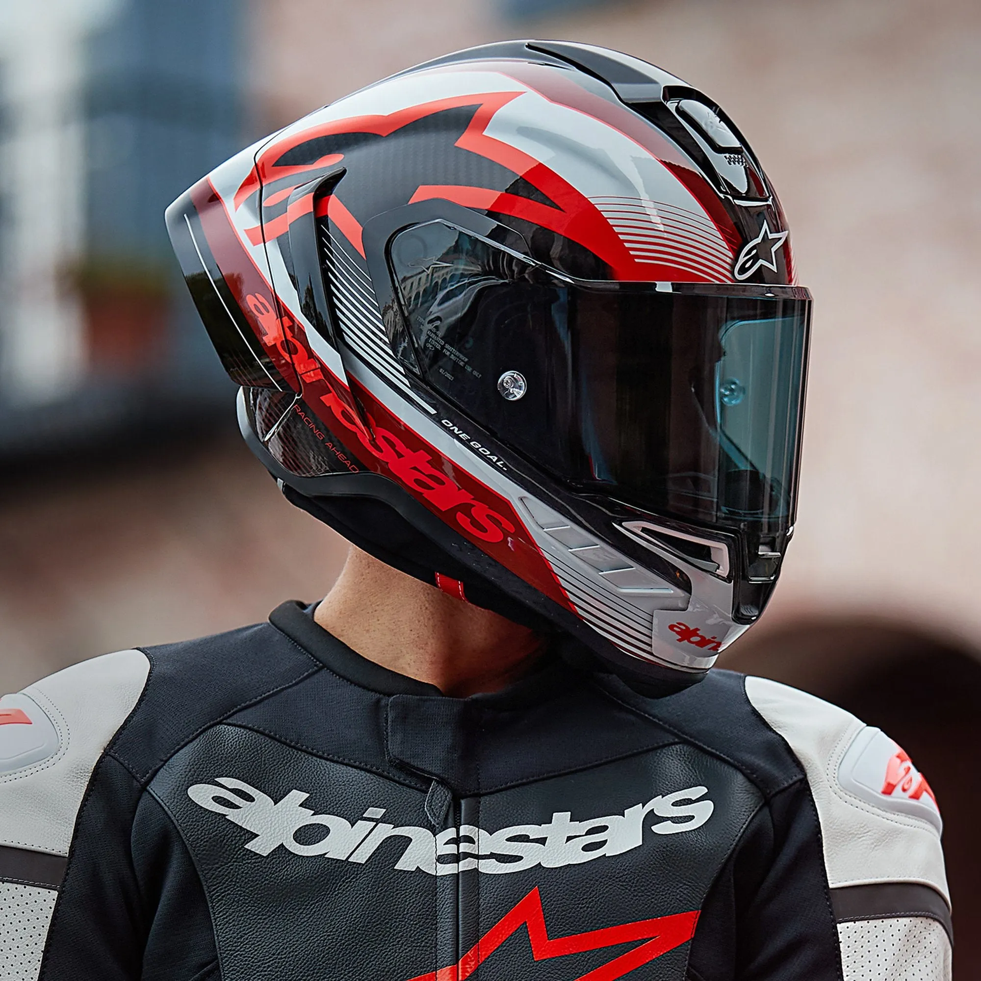 Alpinestars Supertech R10 Solid FIM Carbon Helmet