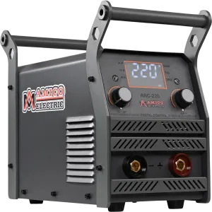 Amico ARC-220 Electric Welder 100V-250V 220 Amp Professional Digital Stick Arc Lift TIG with 80% Duty Cycle New