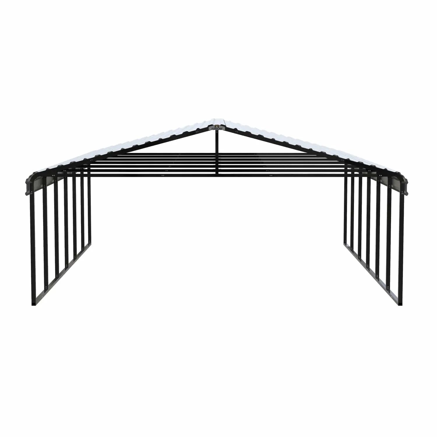 Arrow | Carport 20x29x9 ft Eggshell