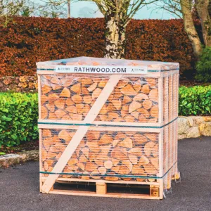 Ash Firewood 1.2m³ - 400kg Kiln Dried (3 Row) Pallet