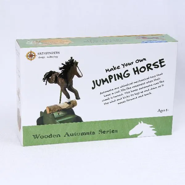 Automaton Horse Wooden Building Kit