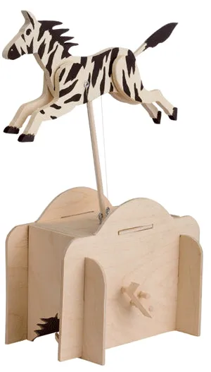 Automaton Horse Wooden Building Kit