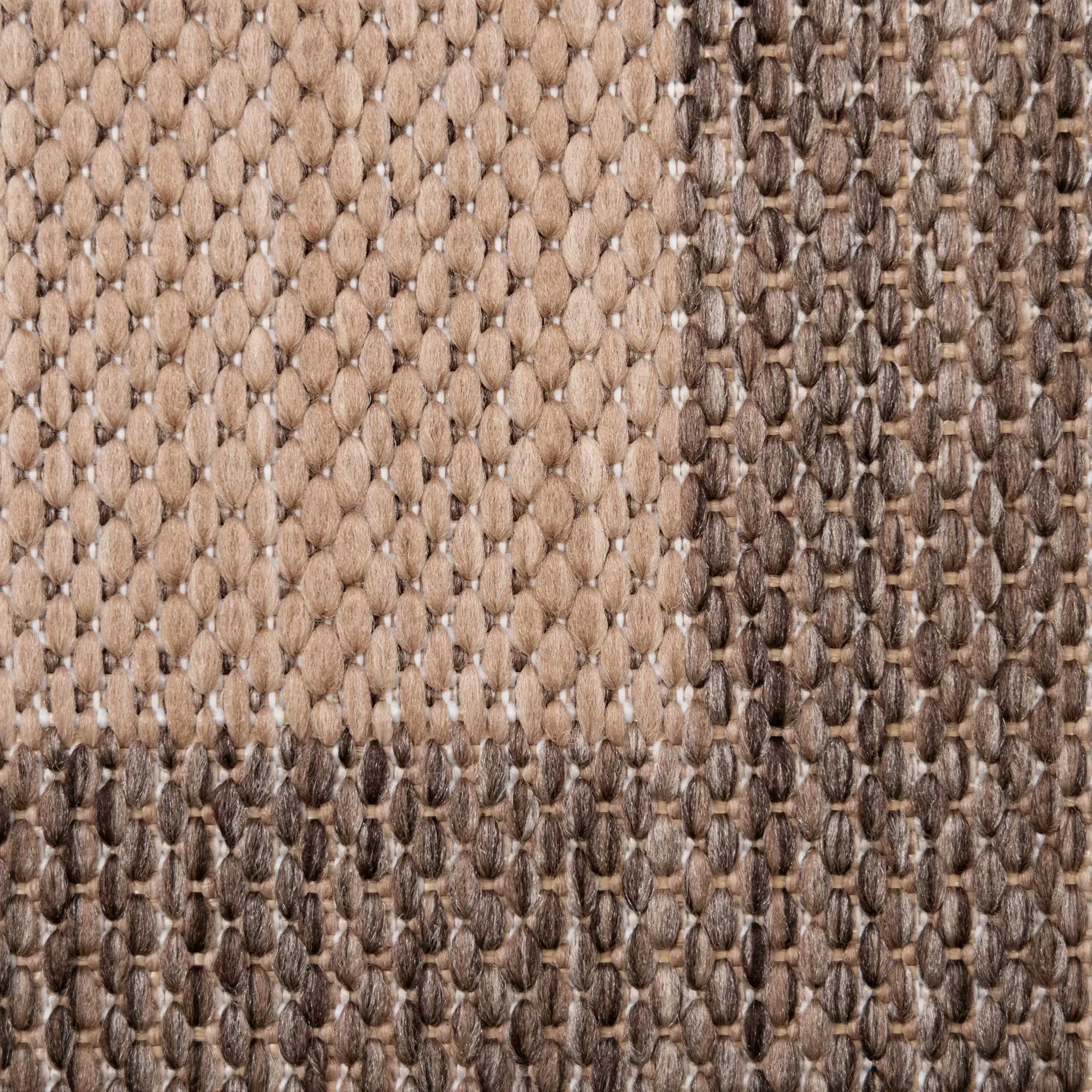 Beige Geometric Indoor Outdoor Area Rug - Shelly