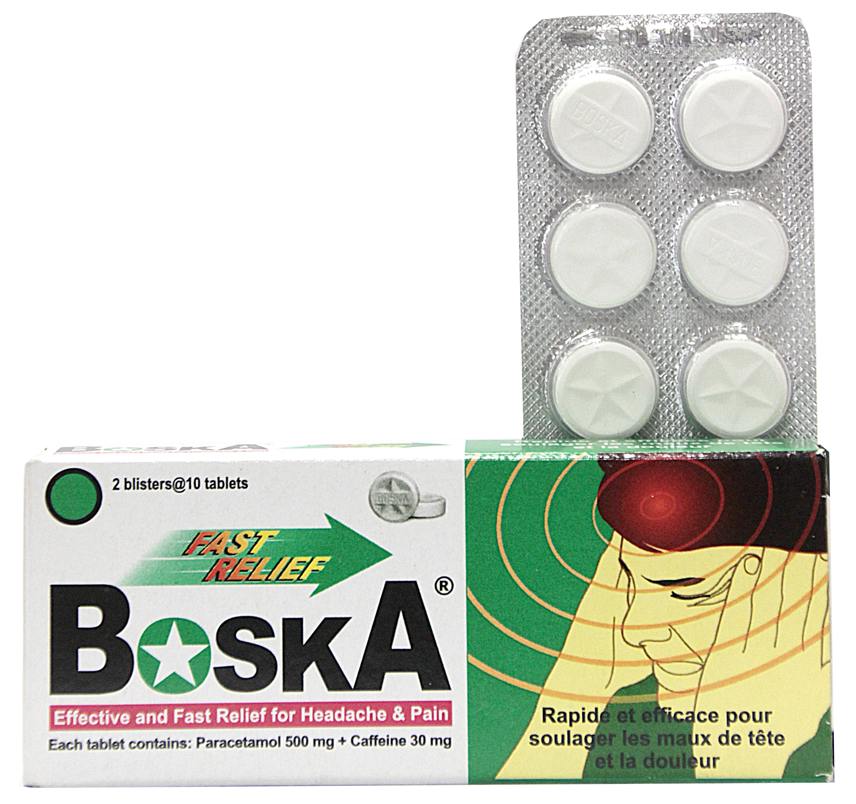 Boska 500mg B/2x10Tab