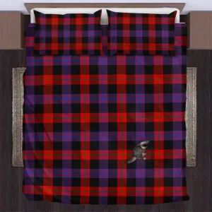 Broun Modern Tartan Bedding Set