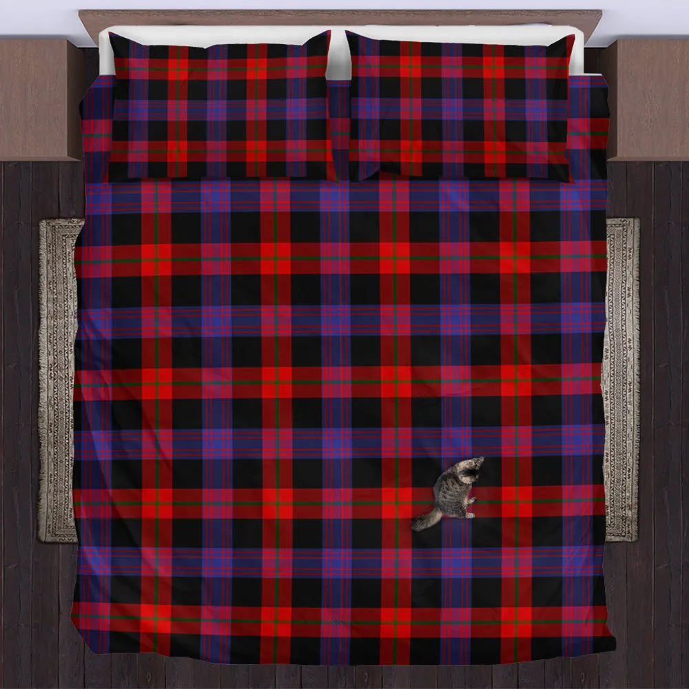 Broun Modern Tartan Bedding Set