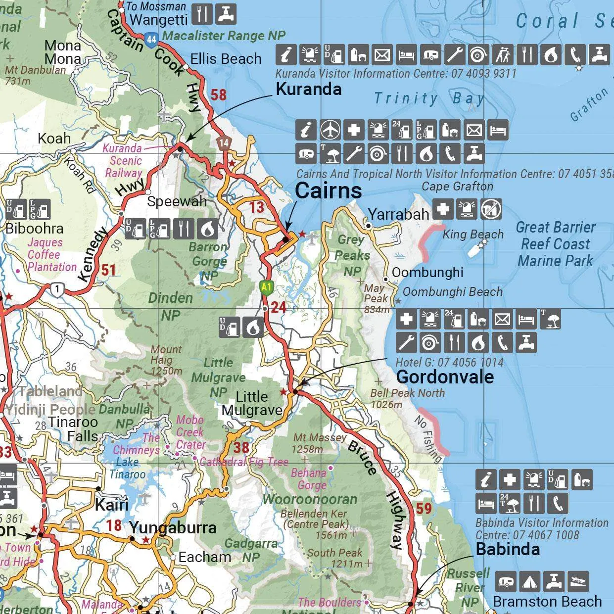 Cape York Atlas & Guide (5th Edition) by Hema Maps