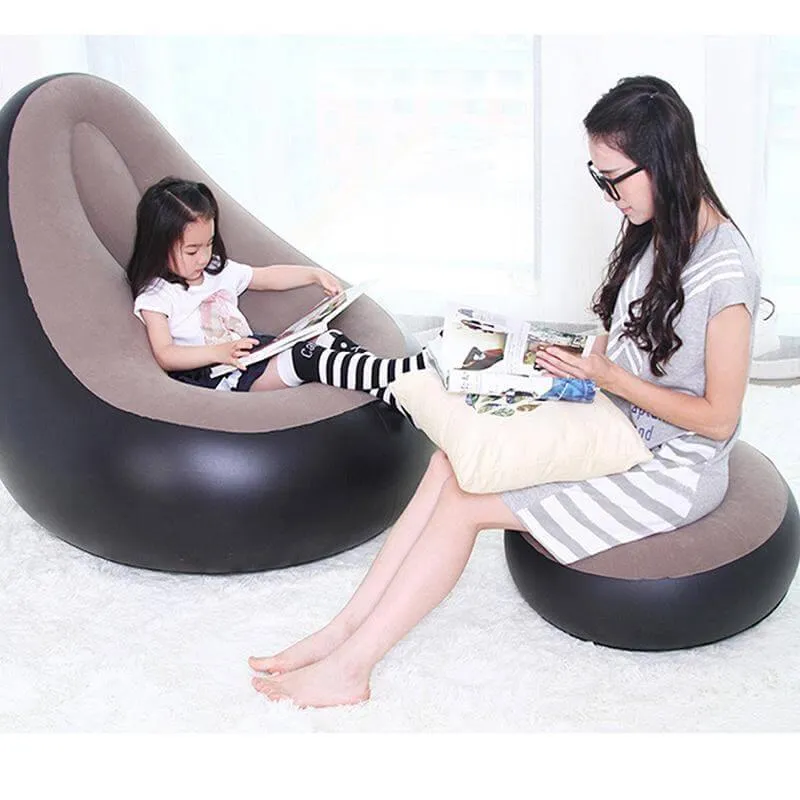 Comfy Modern Beanbag Cushion Sofa