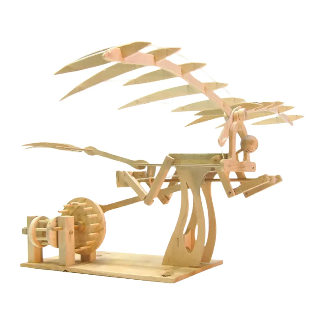 Da Vinci Ornithopter Wooden Building Kit