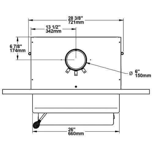 Drolet Escape 1800-I Wood Insert