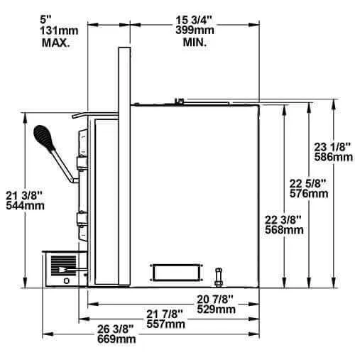 Drolet Escape 1800-I Wood Insert