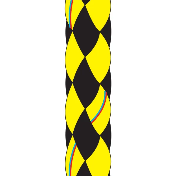 Evo Race SK78 Black/Yellow 5mm Dyneema