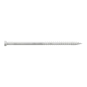 Finish Trim Screw - #7 x 3 in. T10, Trim-Head, Quik Guard®, White (100-Qty)