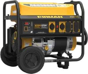 Firman P06701 Portable Generator 6700/8350 Watt 30 Amp 120/240V Recoil Start Gas New