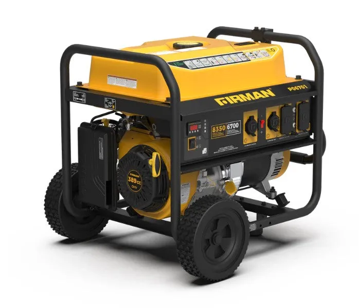 Firman P06701 Portable Generator 6700/8350 Watt 30 Amp 120/240V Recoil Start Gas New