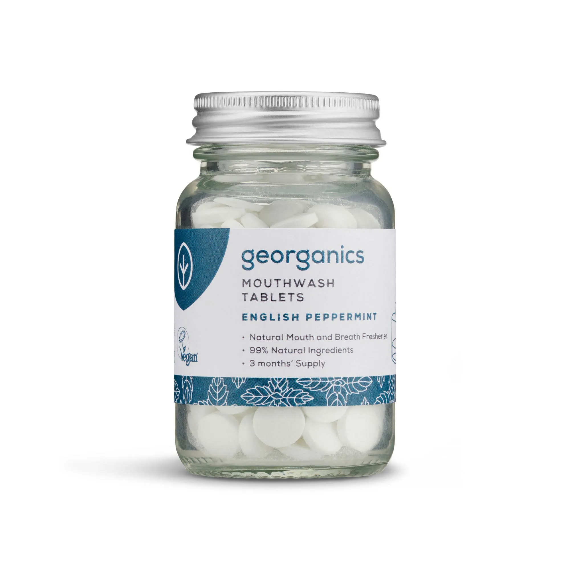 Georganics Mouthwash Tablets 180 tabs