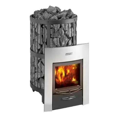 Harvia Legend 240 Duo Wood Burning Sauna Stove Package