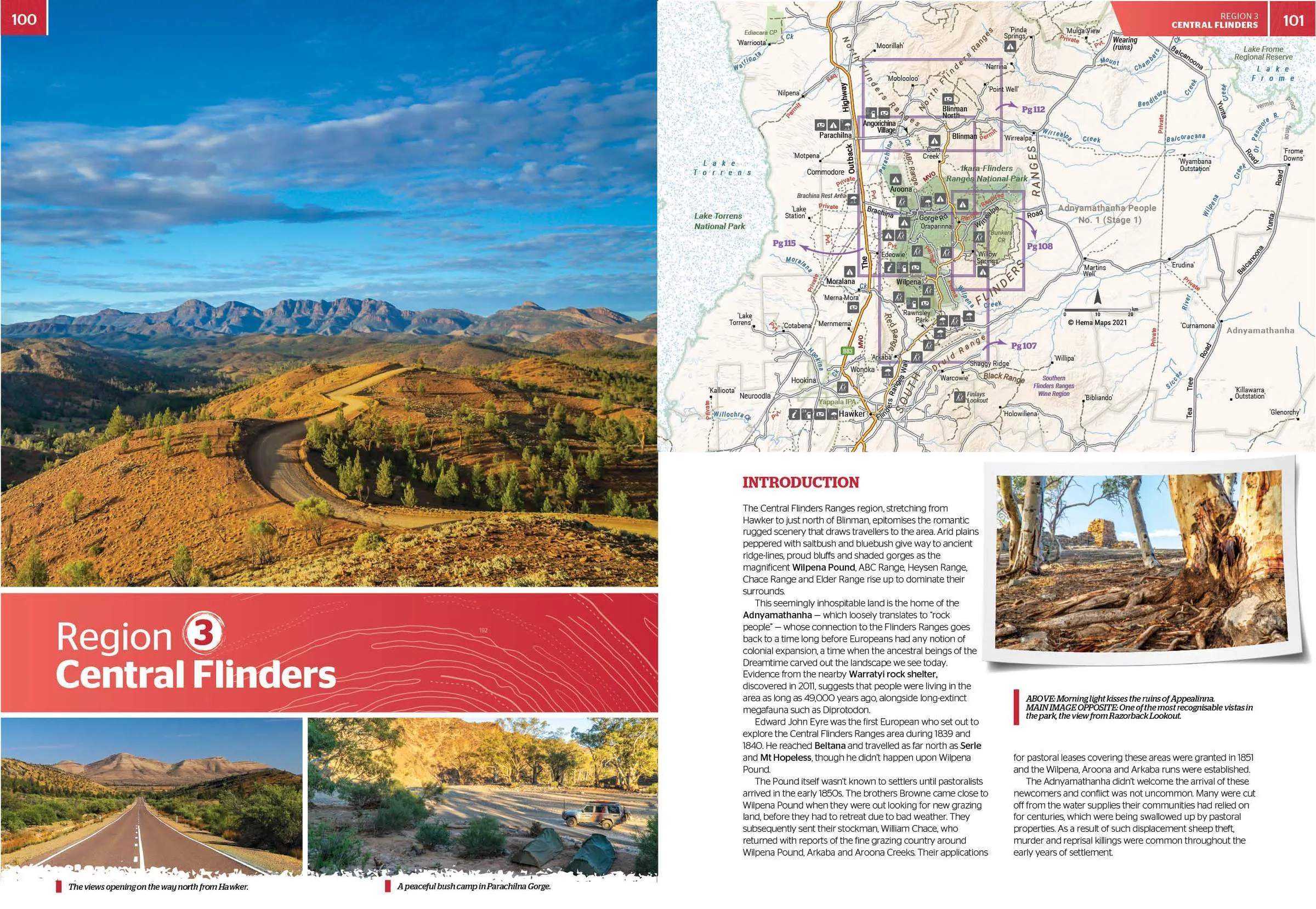 Hema Flinders Ranges Atlas & Guide