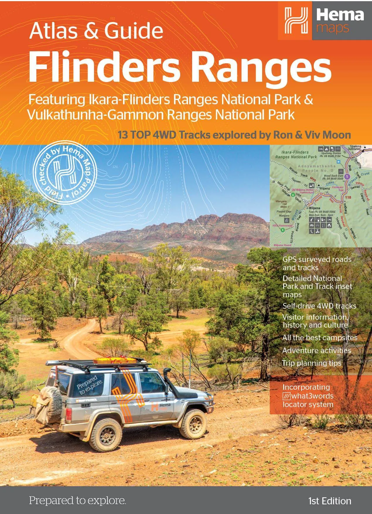 Hema Flinders Ranges Atlas & Guide