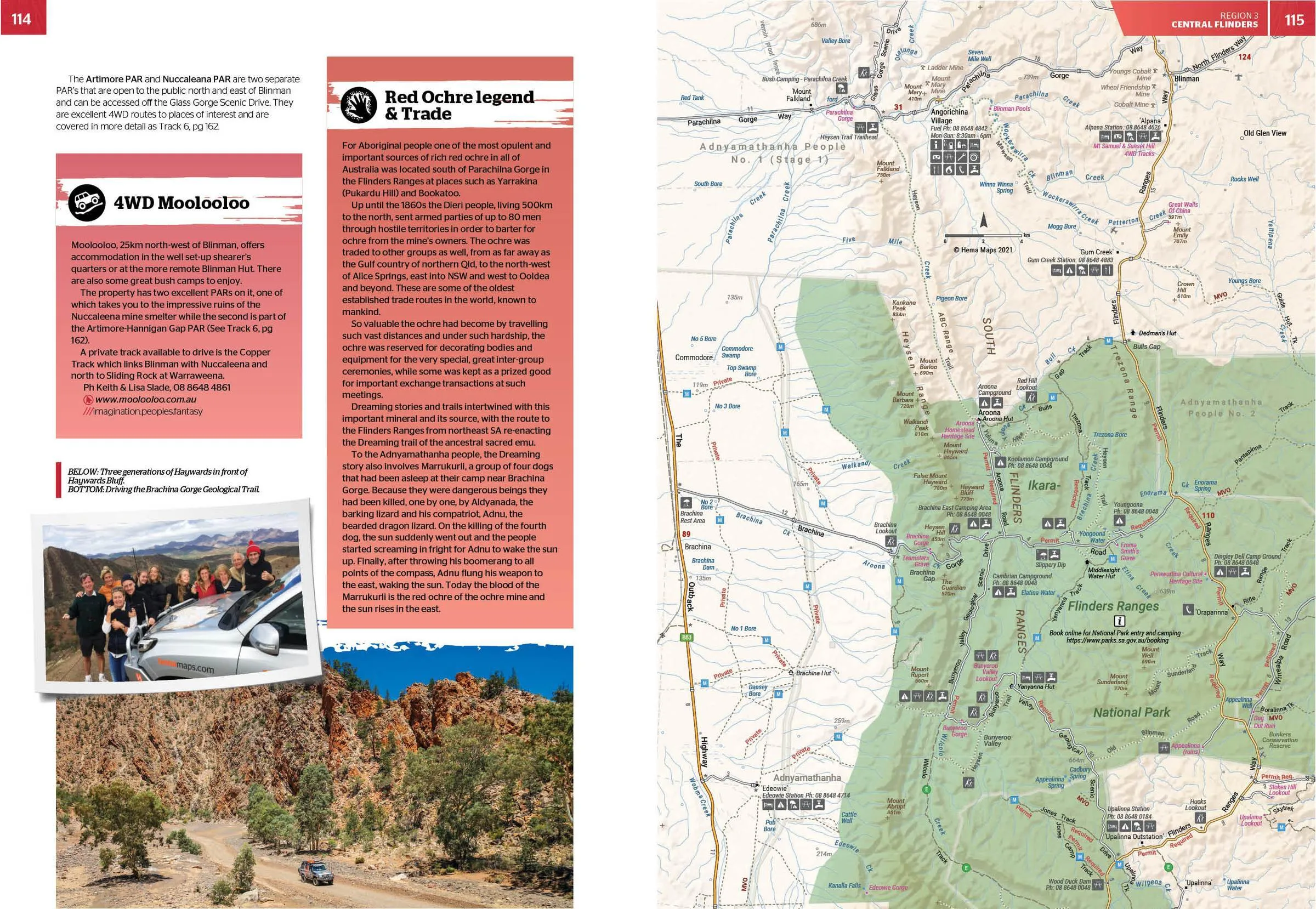 Hema Flinders Ranges Atlas & Guide