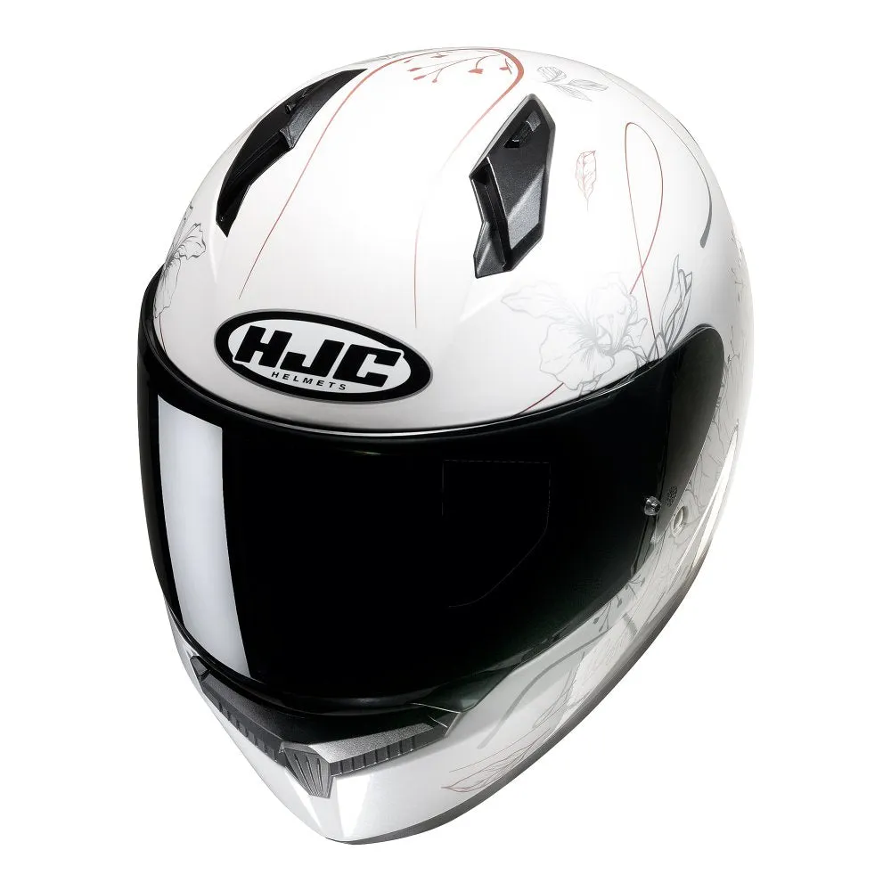 HJC C10 Epic White Pink Helmet