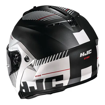 HJC C91 Prod Snowmobile Helmet Electric Shield