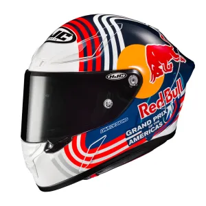 HJC RPHA 1 Red Bull Austin MC21 Motorbike Helmet