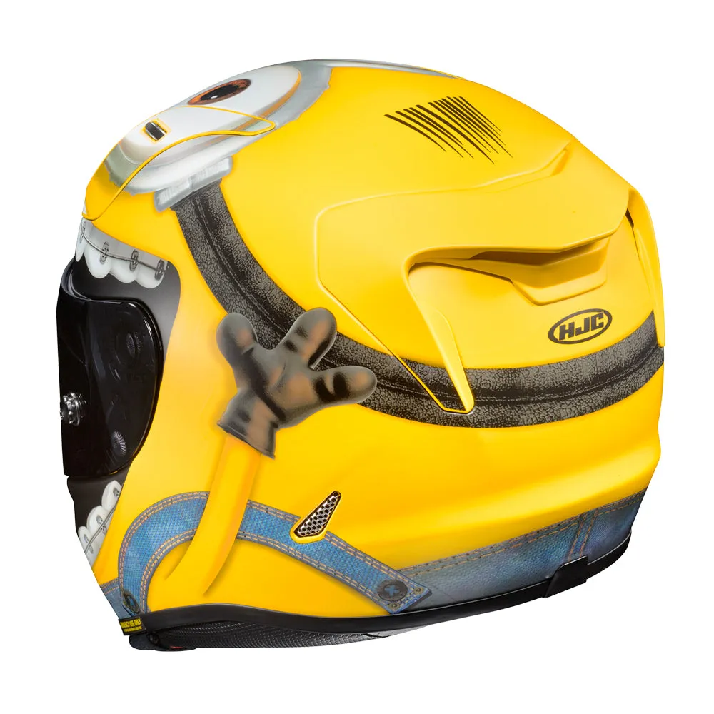 HJC RPHA 11 Otto Minions Full Face Motorbike Helmet  MC3SF Yellow