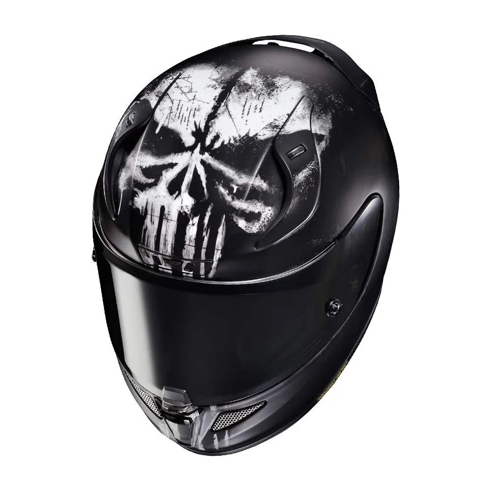 HJC RPHA 11 Punisher Full Face Motorbike Helmet Black MC5SF