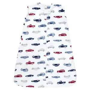 Hudson Baby Plush Sleeping Bag, Sack, Blanket, Cars Sleeveless