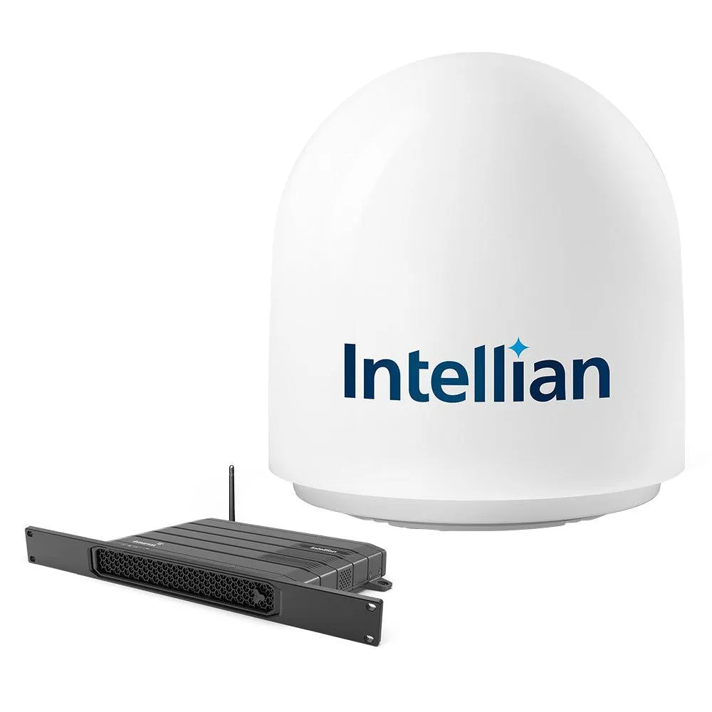 Intellian FB500 Inmarsat Fleet Broadband Maritime Terminal w/19" Rack Mount BDU [F4-A500-R]