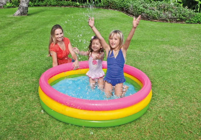 Intex Glow Sunset Beach Pool Multicolor